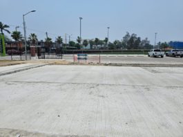 Supervisa Chucho Nader Ampliación del Estacionamiento Sur en la Ciudad Deportiva