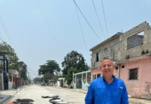 En Tampico Avanza Programa de Pavimentación en la Zona Norte