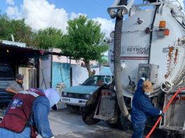 Atendió COMAPA sondeo de drenaje sanitario en el fraccionamiento San Valentín