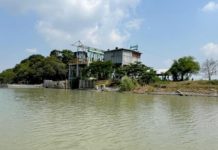 Supervisan trabajos de dragado en el sistema lagunario en el sur de Tamaulipas