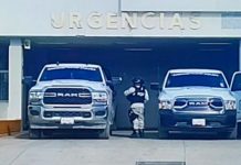 Sujeto “desarma” a policía en hospital y es “sometido” otra vez para su investigación