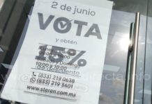Comercios realizar promociones para incentivar a que la gente participe en jornada electoral