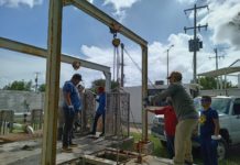 Realiza COMAPA acciones de mantenimiento preventivo en EBAR 39 en la colonia Villa Esmeralda
