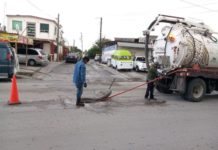 Realizó COMAPA trabajos de mantenimiento en la colonia Narciso Mendoza