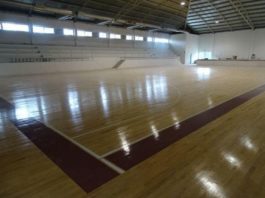 Realizan remodelación del Gimnasio de Las Liebres