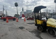 Realizan mantenimiento en Avenida Hidalgo