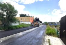 pavimentación de la calle Juan González en la colonia Rodríguez