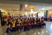 Se graduan alumnos de la Telesecundaria del ejido Galaneño