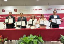 Firman convenios USJT con CRETAM y COLTAM