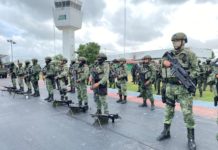 100 miembros de élite de las Fuerzas Especiales refuerzan la seguridad en Nuevo Laredo