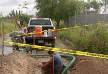 Efectuó Comapa limpieza de línea de conducción en Valle Alto