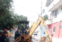Solucionó Comapa fugas de agua potable en la Zona Centro