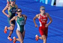 Rosa María Tapia rescata un top 20 en el triatlón olímpico