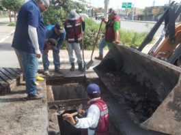 Exhorta Gobierno de Reynosa a resguardar residuos domésticos para evitar encharcamientos