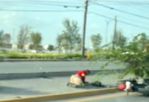 Motociclista sale severamente lesionado tras encontronazo contra unidad