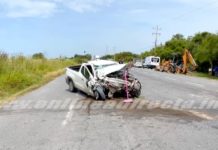Aparatoso accidente vial deja cuantiosos daños en la Ribereña