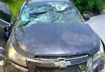 Aparatosos accidentes dejaron daños en el “Viaducto de la Muerte”