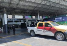 Mantiene Guardia Estatal proximidad en centrales de autobuses