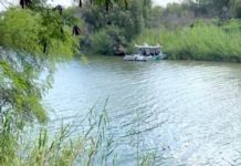 Hallan cadáver en entre las turbulentas aguas del río Bravo