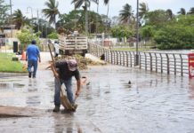 Atiende Ayuntamiento Porteño Afectaciones Causadas por Intensas Lluvias
