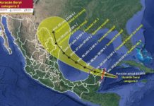 Definió SMN posibilidad de que Beryl afecte frontera de Tamaulipas y Texas