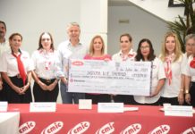 Recibe DIF Tampico Importante Donativo de Constructores de la CMIC