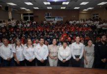 Mónica Villarreal Anaya invitada especial en el arranque de los Campamentos de Verano 2024 de la UAT