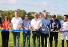 Moderniza Chucho Nader Campo de Futbol Profesional de la Ciudad Deportiva