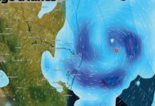 Beryl, ingresaría en algún punto del Sur-Centro de Texas la madrugada-mañana de lunes