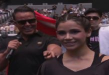 ¡Ni el ‘Canelo’ Álvarez! Alana entró a la Velada del Año IV a lado de Luis Miguel