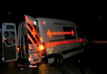 Unidad médica auxilia a persona lesionada tras ser atropellada