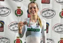 Victoria Velasco logra la plata en torneo de ciclismo en Italia