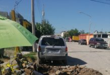 Sondeó Comapa línea de conducción en colonia Balcones de Alcalá