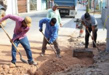 Finalizó Comapa reparación de fuga de agua en colonia Emilizano Zapata
