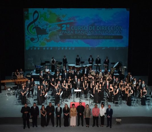 Clausuró Gobierno de Carlos Peña Ortiz Segundo Curso de Dirección para Bandas Sinfónicas