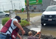 Restauró Comapa líneas de conducción de agua en distintos puntos del sector Granjas