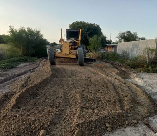 Realizan trabajos en la colonia Fundadores de Díaz Ordaz