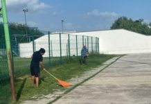 Reanudan trabajos de limpieza y mejoramiento en todos los espacios deportivos