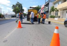 Inician obra de pavimentación con concreto hidráulico
