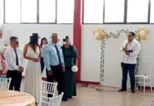 contraen nupcias en campaña de matrimonios colectivos
