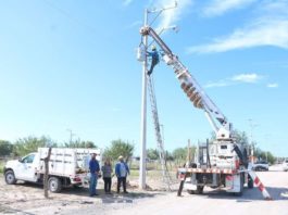 Avanza segunda etapa de electrificación en la Bisentenario