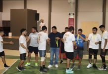 Realizan ceremonia de premiación del Torneo de Voleibol en el Auditorio Municipal