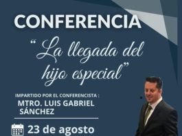 Realizarán Conferencia “La llegada del hijo especial”