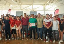 El olímpico Edson Ramírez realiza charla de motivación a atletas tamaulipecos