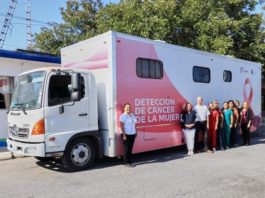 Mely Rocha Promueve Detección Oportuna de Cáncer Mediante Papanicolaou en Unidad Móvil