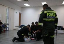 Imparte Policía Nacional de Colombia programa metodológico a personal de la Guardia Estatal