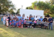 Entregan obra de servicios sanitarios en el campo “El Pozo”