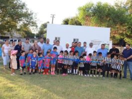 Entregan obra de servicios sanitarios en el campo “El Pozo”