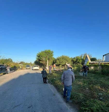 Realizan trabajos de limpieza en la colonia Cuauhtémoc