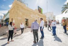 Unidos por desarrollo y potencial de Reynosa visitan Alcalde y Secretario de Obras Públicas la Zona Centro